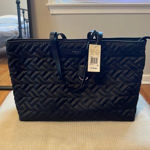 Radley London Finsbury Park Quilted Zip Top Tote Bag NWT